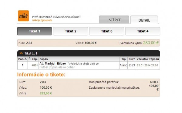 Dnes trošku risku :) ale, Risk je zisk :)